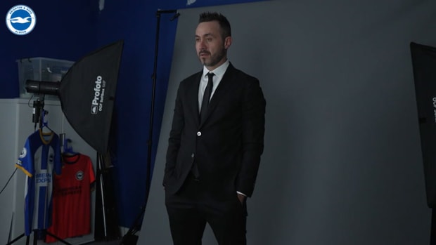 Behind the scenes of Roberto De Zebri's first day at Brighton